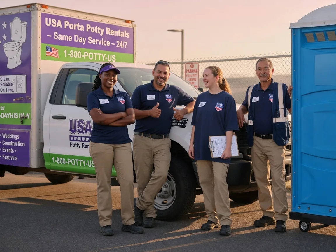 Porta Potty Rental company in Apple Valley, CA